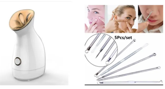 Auravyne 3-in-1 Nano Ionic Facial Steamer