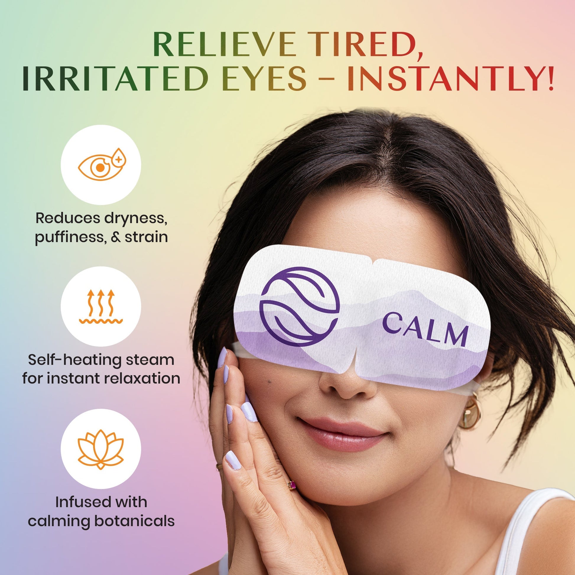 Auravyne Steam Eye Masks lifestyle
