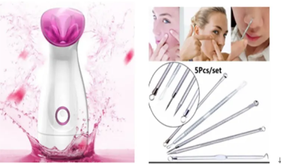 Auravyne 3-in-1 Nano Ionic Facial Steamer